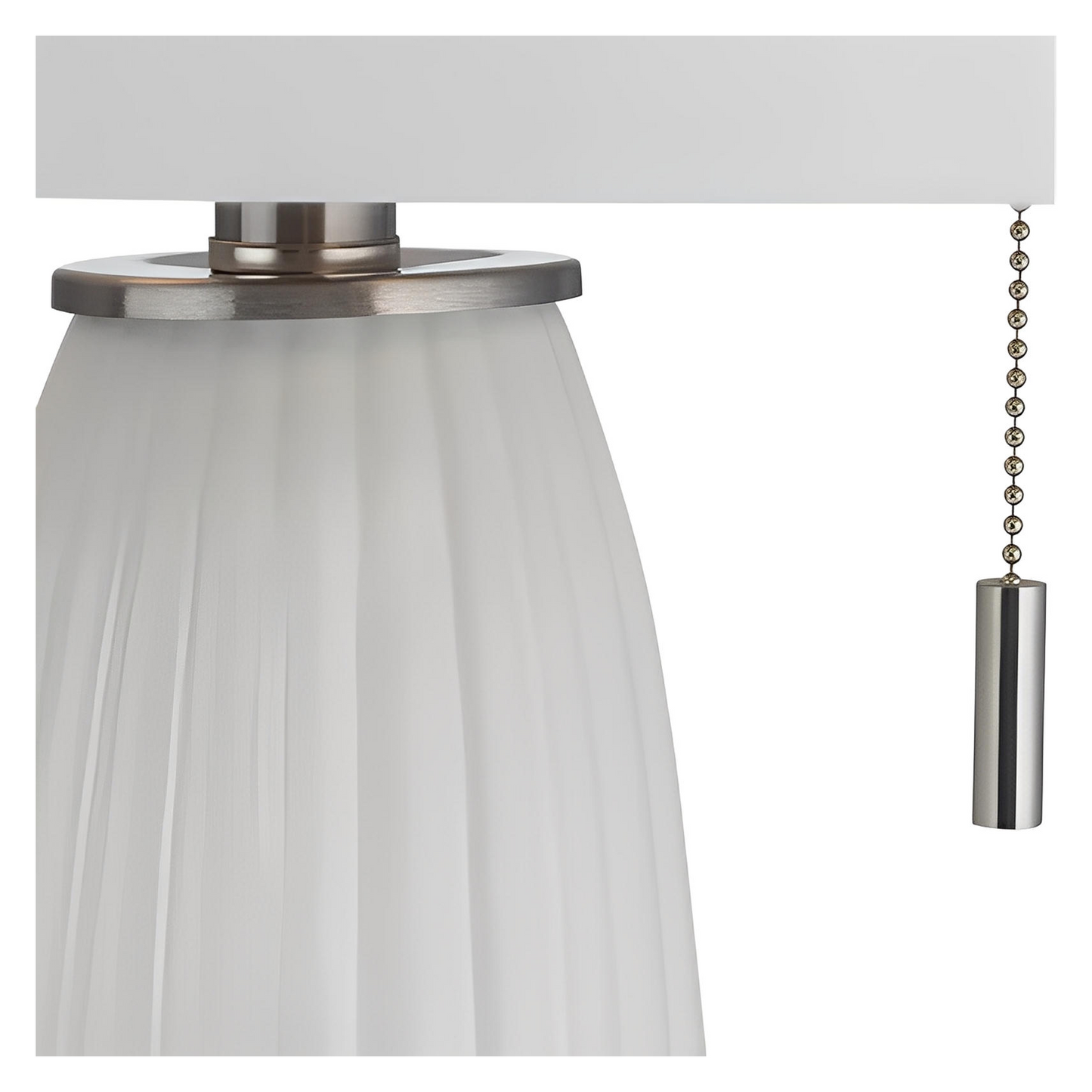 Alpheratz Ceramic Table Lamps (2-Pack), White, Transitional