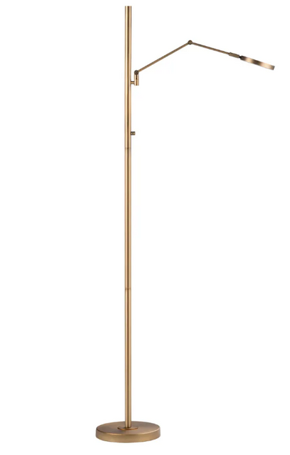 Kitalpha of Concord Floor Lamp, Contemporary, Gold