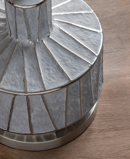 Pleione of Providence Floor Lamp, Grey, Transitional