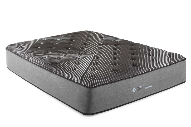 Mattress in a Box Made in the USA | BLACK ICE Plush (Soft) Hybrid Cooling Mattress | 14-Inch