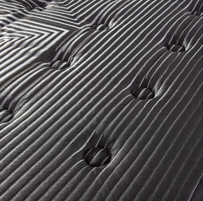 Mattress in a Box Made in the USA | BLACK ICE Plush (Soft) Hybrid Cooling Mattress | 14-Inch