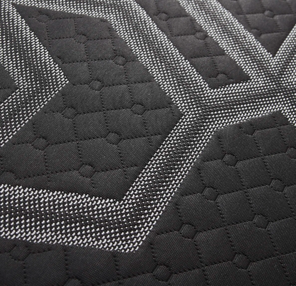Foam Mattress in a Box Made in the USA | Black and Gray Cooling Mattress | 14-Inch Medium Firmness