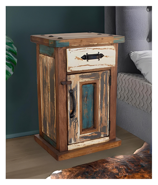 Castle Mountain Left Color Wash Cabinet