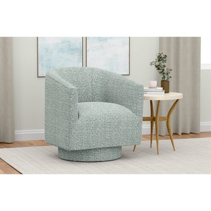 Baltic Upholstered Swivel Chair 360-Degree Contemporary Design (2-Pack)