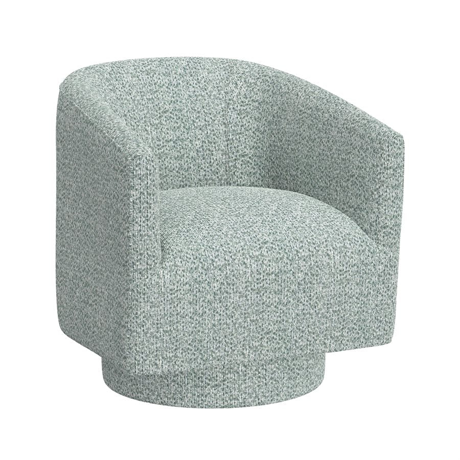 Baltic Upholstered Swivel Chair 360-Degree Contemporary Design (2-Pack)