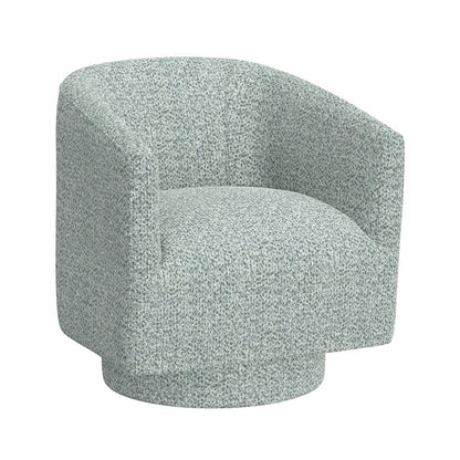 Baltic Upholstered Swivel Chair 360-Degree Contemporary Design (2-Pack)