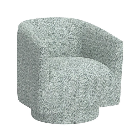 Baltic Upholstered Swivel Chair 360-Degree Contemporary Design (2-Pack)