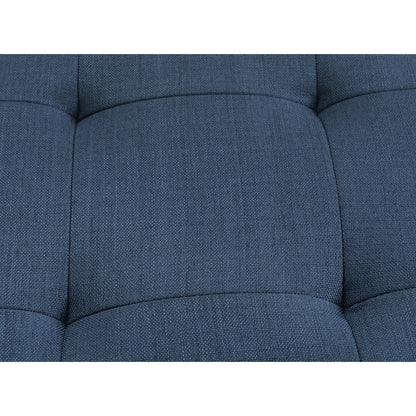 CHAIR - NAVY - Mid-Century Modern, Tufted, Clean Lines  (2-Pack)