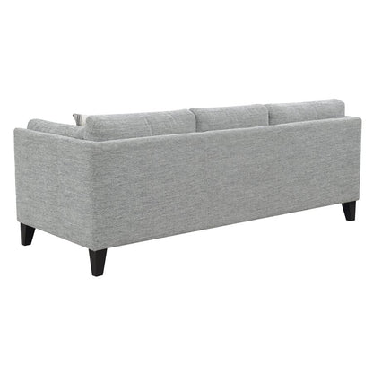 SOFA W / 2 ACCENT PILLOWS-GRAY
