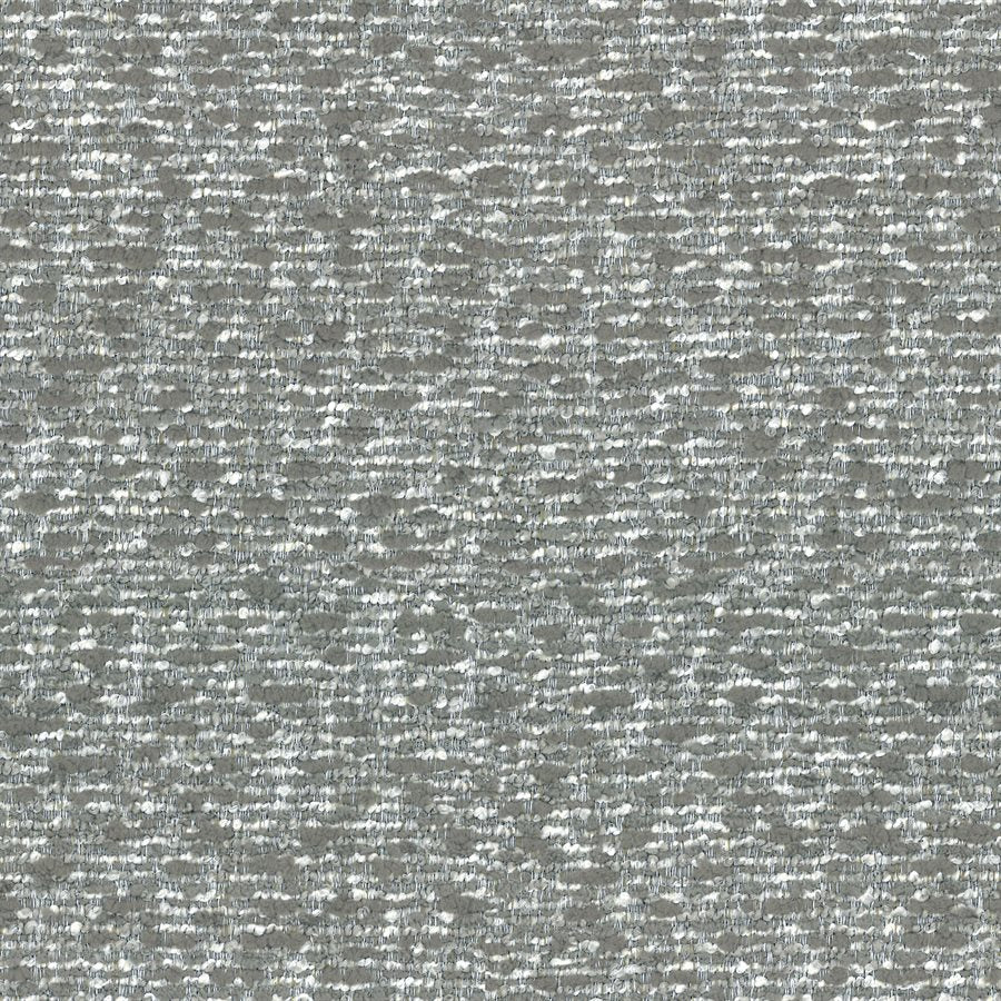 Grey Upholstered Contemporary Armless Chair Pocketed Coil Seat (2-Pack)