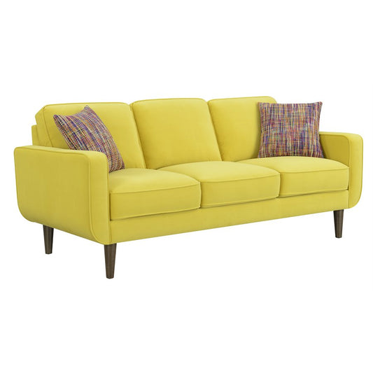SOFA W / 2 PILLOWS-YELLOW