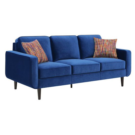 SOFA W / 2 PILLOWS-ROYAL BLUE