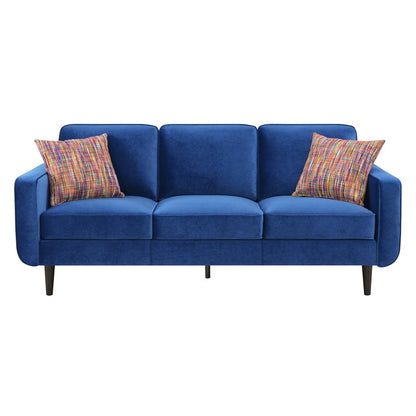 SOFA W / 2 PILLOWS-ROYAL BLUE