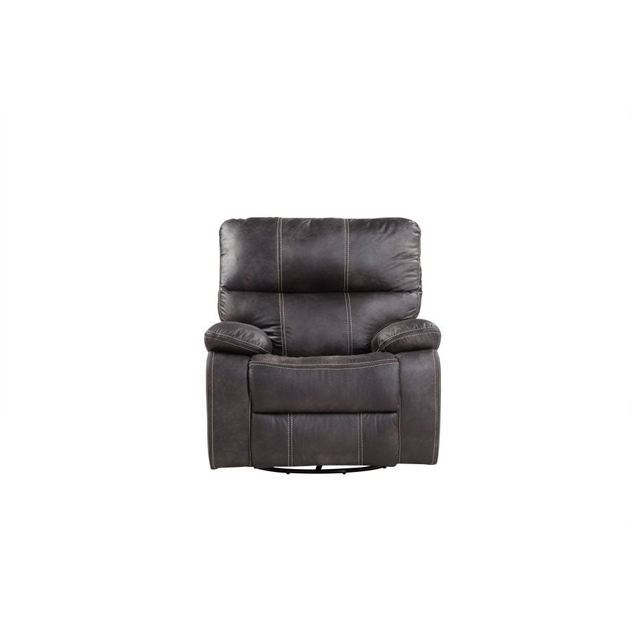 SWIVEL GLIDER RECLINER-GREY