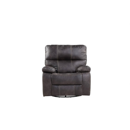 SWIVEL GLIDER RECLINER-GREY