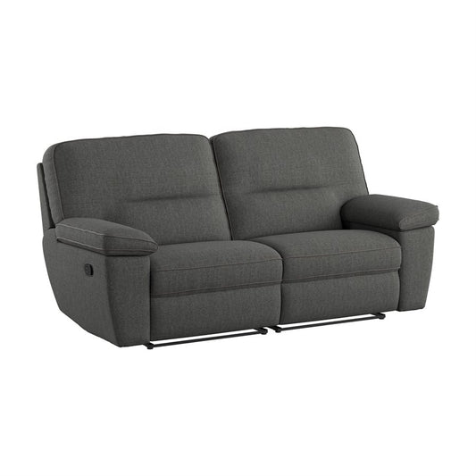 ALBERTA - 2PC RECLINING LOVESEAT - LSF RECLINER - RSF RECLINER - GREY