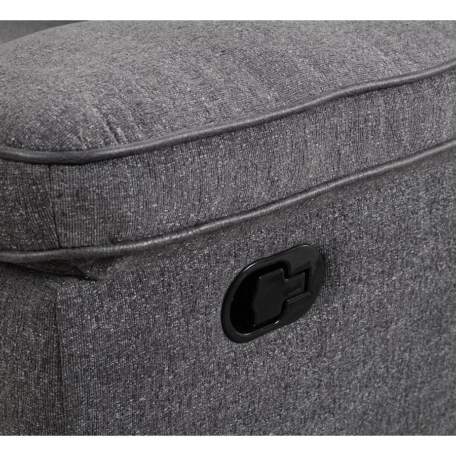 ALBERTA - 2PC RECLINING LOVESEAT - LSF RECLINER - RSF RECLINER - GREY