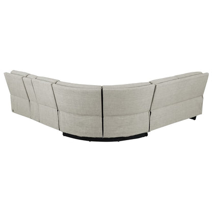MEDFORD-3PC 3-POWER RECLINING SECTIONAL - TAN