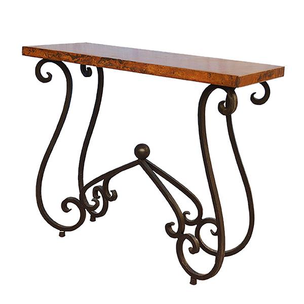 Turkey Canyon Hand Forged Base Console