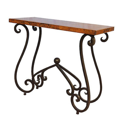 Turkey Canyon Hand Forged Base Console