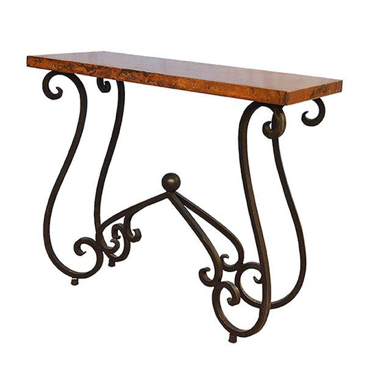 Turkey Canyon Hand Forged Base Console