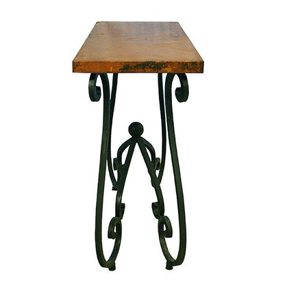 Turkey Canyon Hand Forged Base Console