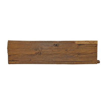 Sycamore Canyon Hand Carved Saddle Stand With An Old Door Top Credenza / Console Table - Natural