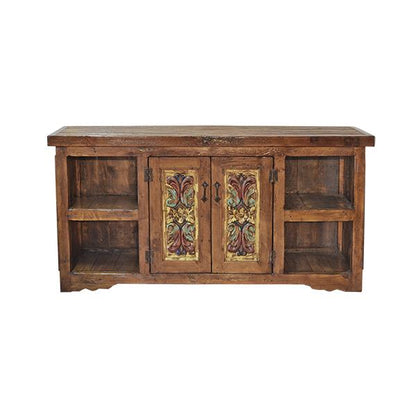 Goliad Basin Buffet With Colored And Hand Carved Doors