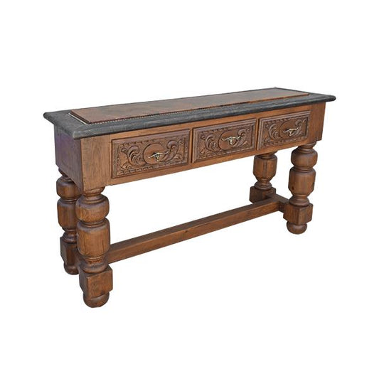 Round Mountain Three Drawer Credenza / Console Table