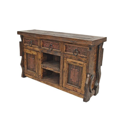 Three Rivers Basin Buffet With Yoke Sides & Red Tin