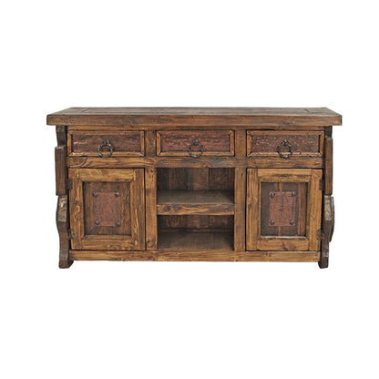 Three Rivers Basin Buffet With Yoke Sides & Red Tin