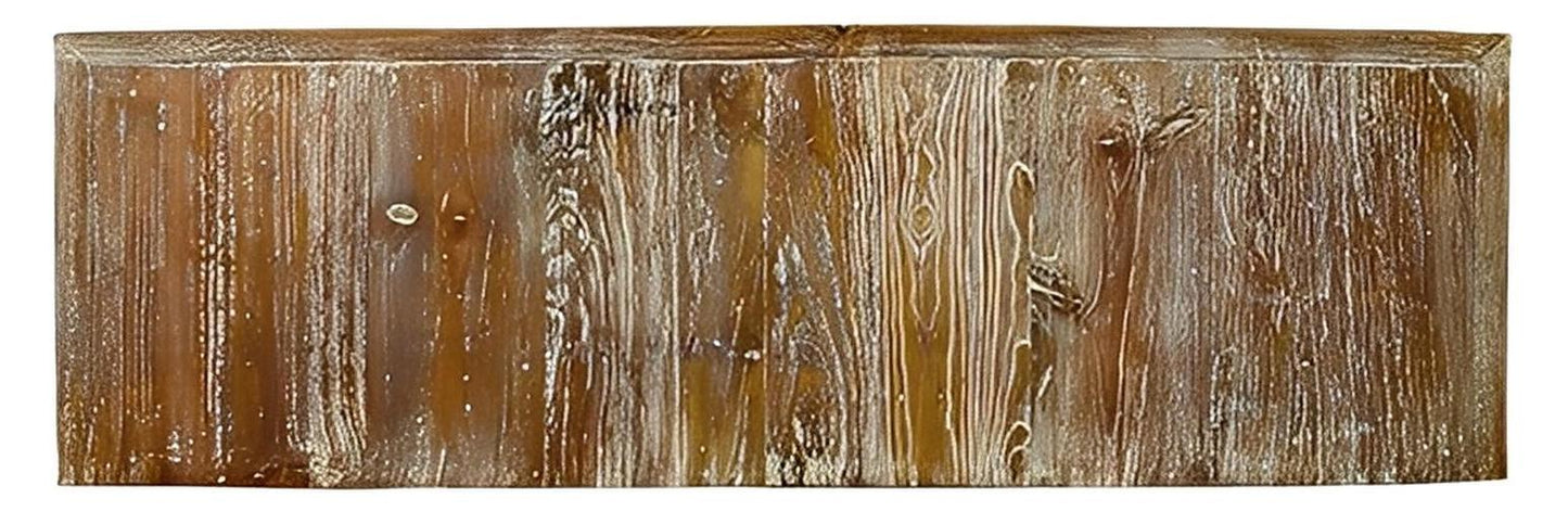 Bee Hill Two Tier Buffet - White Wash