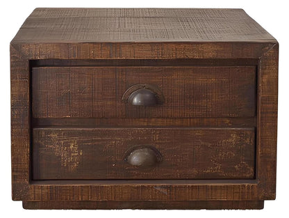 Mesquite Hill Platform Bed Nightstand