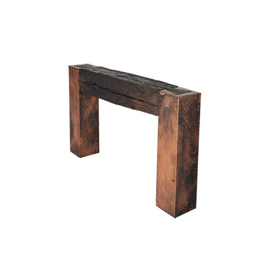 Neches Basin Entry Console, Trunk And Copper Legs