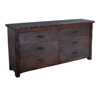 Sky Ridge Live Edge Copper Dresser