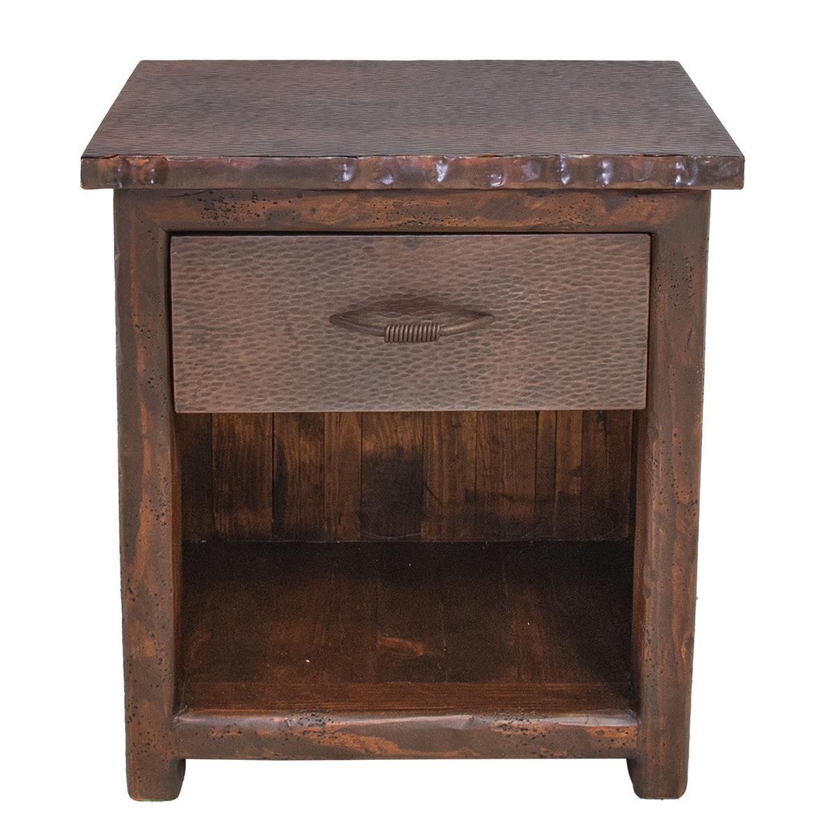 Sky Ridge Live Edge Copper Nightstand (2-Pack)