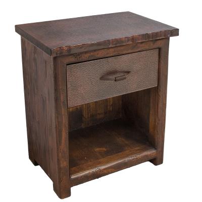 Sky Ridge Live Edge Copper Nightstand (2-Pack)