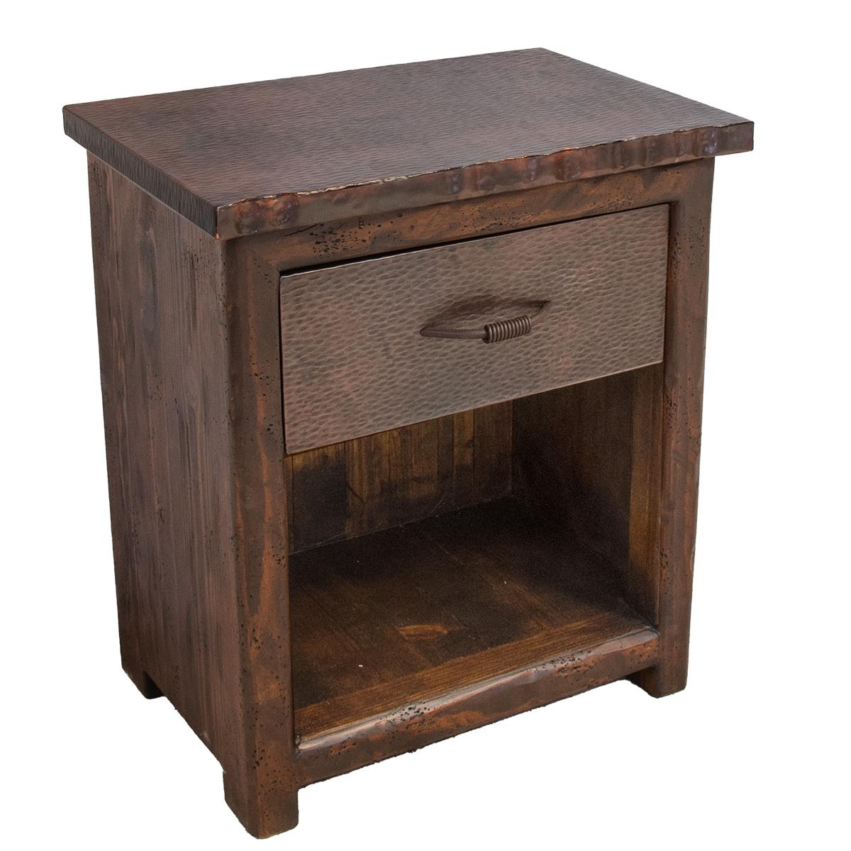 Sky Ridge Live Edge Copper Nightstand (2-Pack)