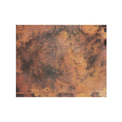 Sierra Forge Copper Top Coffee Table  Reclaimed Wood & Iron | 20 x 36 x 48