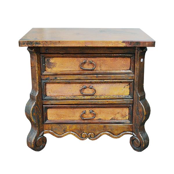 Grapevine Canyon Copper Nightstand
