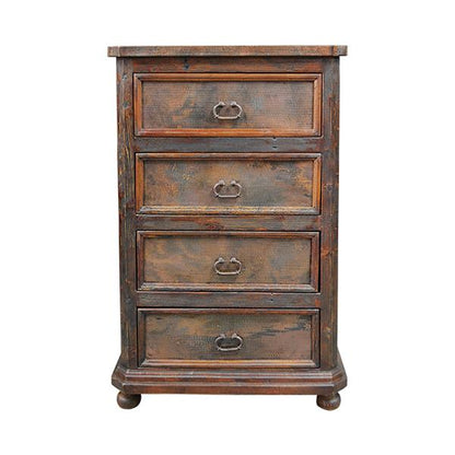 Cottonwood Canyon Chest, Copper Top And Drawers