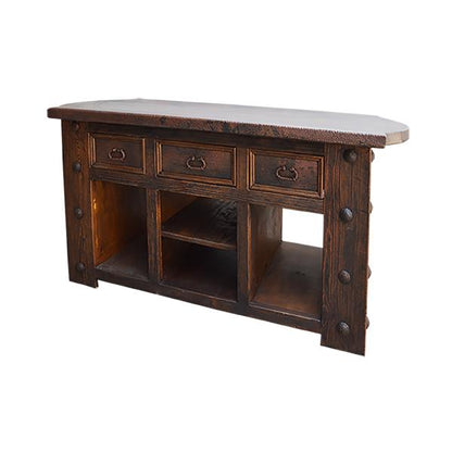 Windmill Canyon Kitchen Island With Clavos