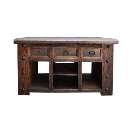 Windmill Canyon Kitchen Island With Clavos