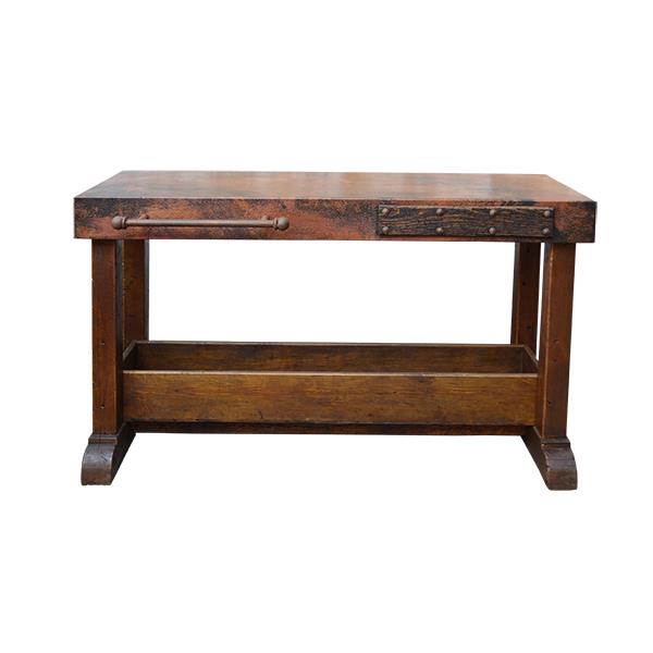 Crow Hill Natural Copper Top Kitchen Island