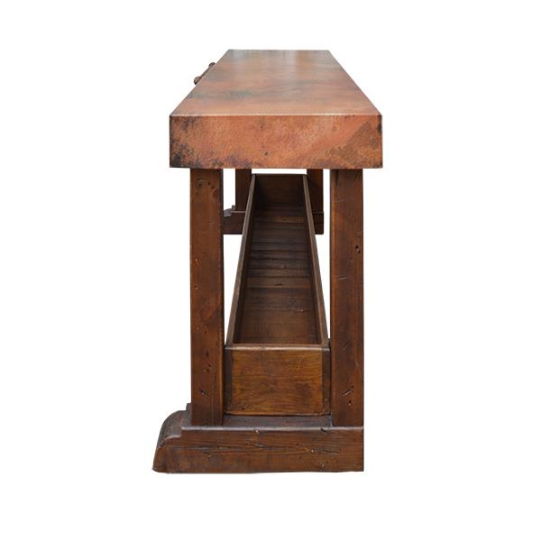 Crow Hill Natural Copper Top Kitchen Island