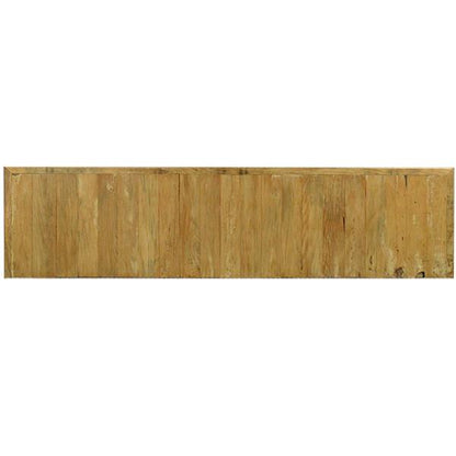 Saddleback Mountain Three Drawer Credenza / Console Table Longhorn Pulls