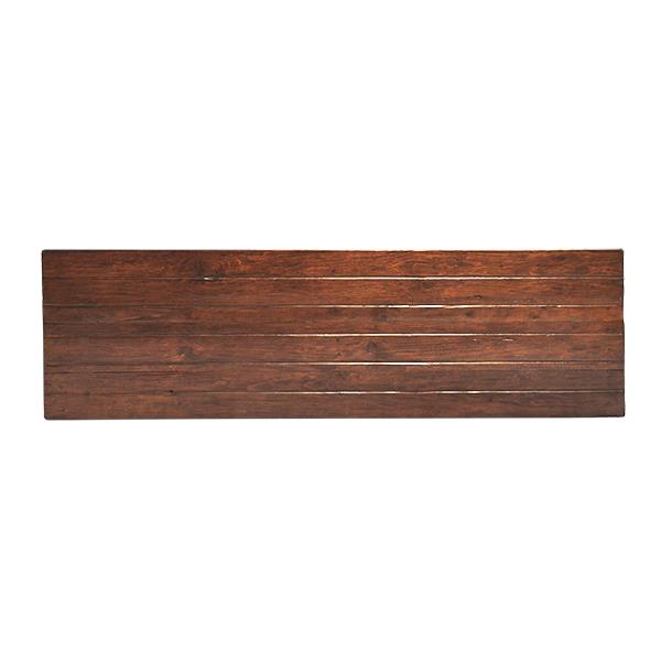 West Ridge Yoke Console With Copper Drawer Inserts, Reclaimed Wood