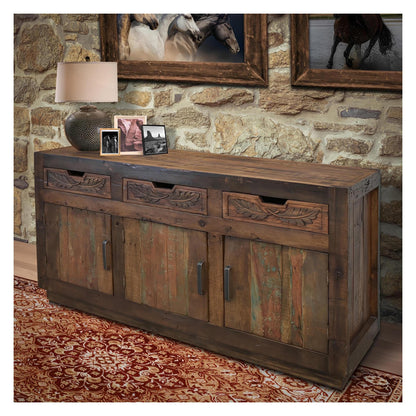 Mesquite Plains 3 Drawer/3 Door Buffet