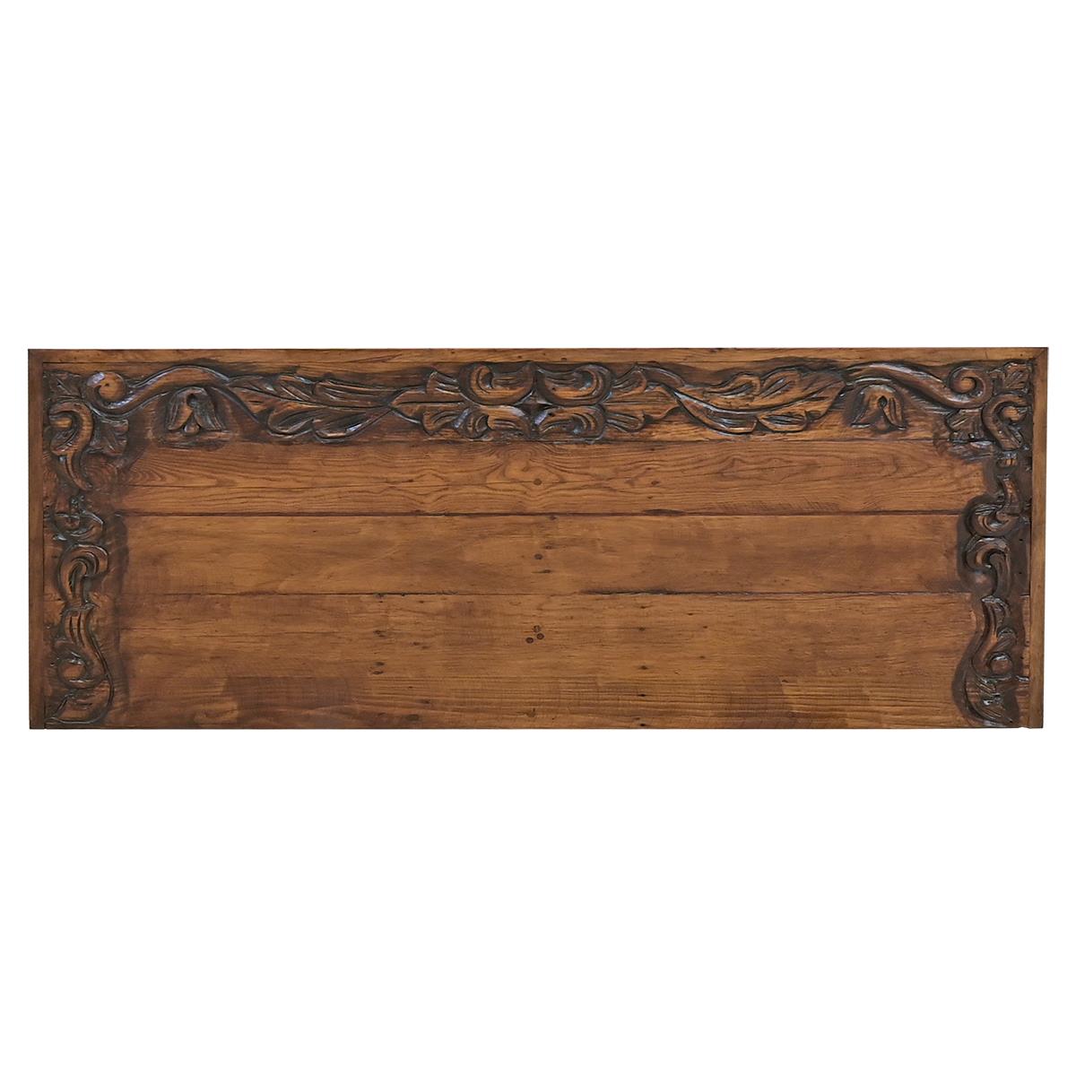 Coyote Hill Natural 4 Drawer Console