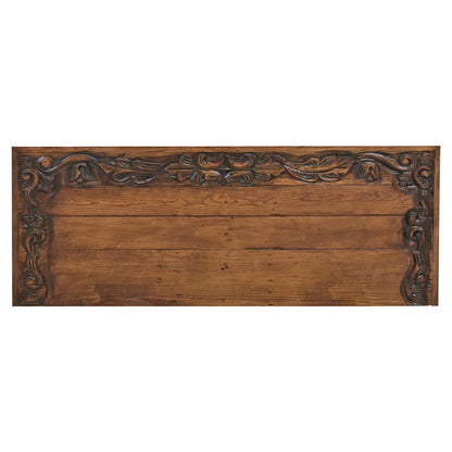 Coyote Hill Natural 4 Drawer Console